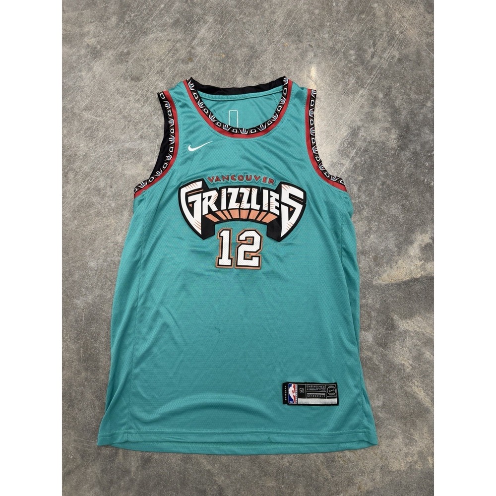 Nike Ja Morant #12 Vancouver Grizzlies Swingman Jersey Size 50 Teal